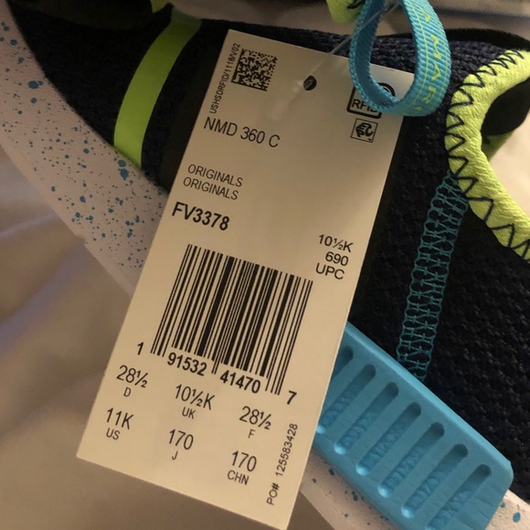 adidas | Shoes | Adidas Nmd 36 Fv3378 Collegiate Navy Black Green | Poshmark